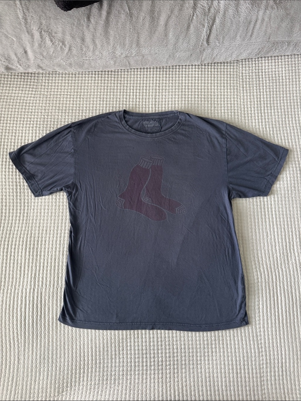 Red Jacket Navy Short-Sleeve Red Sox Crewneck Tee XL